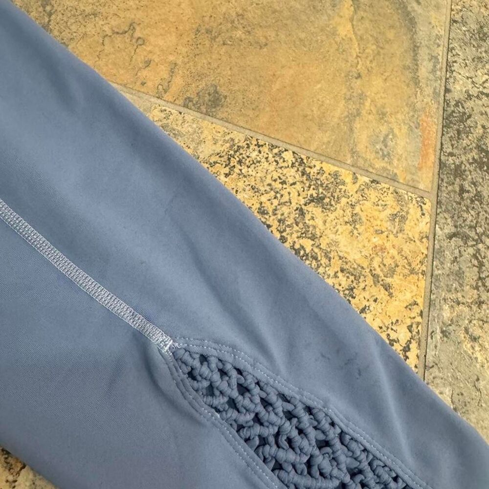 Carbon38 Women's Blue and Purple Leggings - Picture 7 of 8